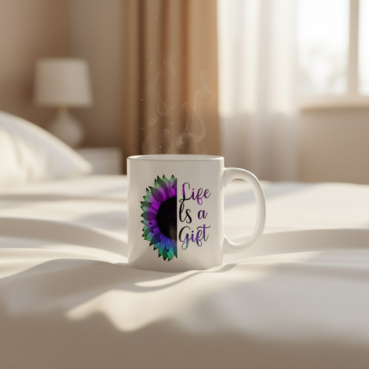 Life is a Gift - Inspirational Mug