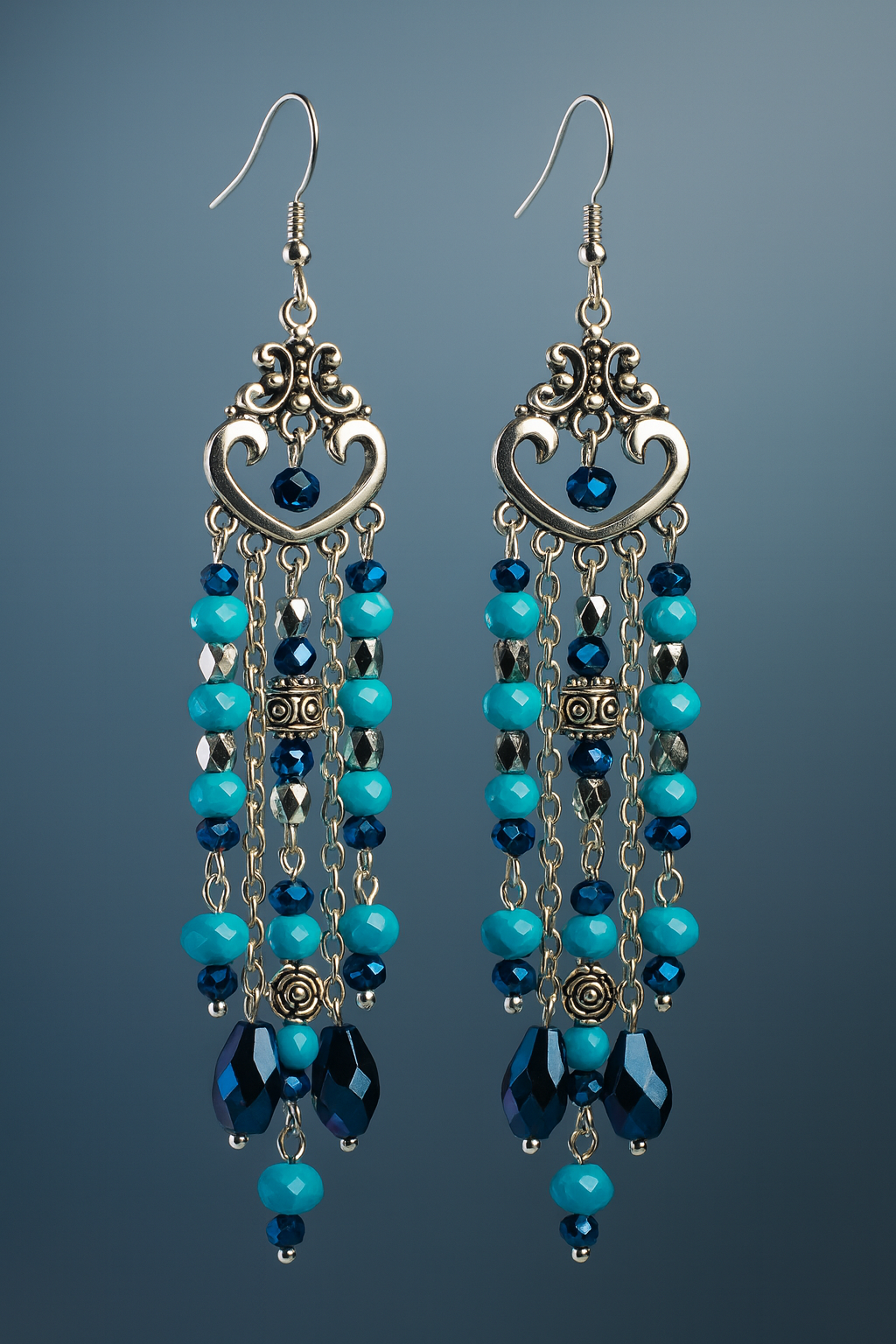 Chandelier & Windchime Earrings