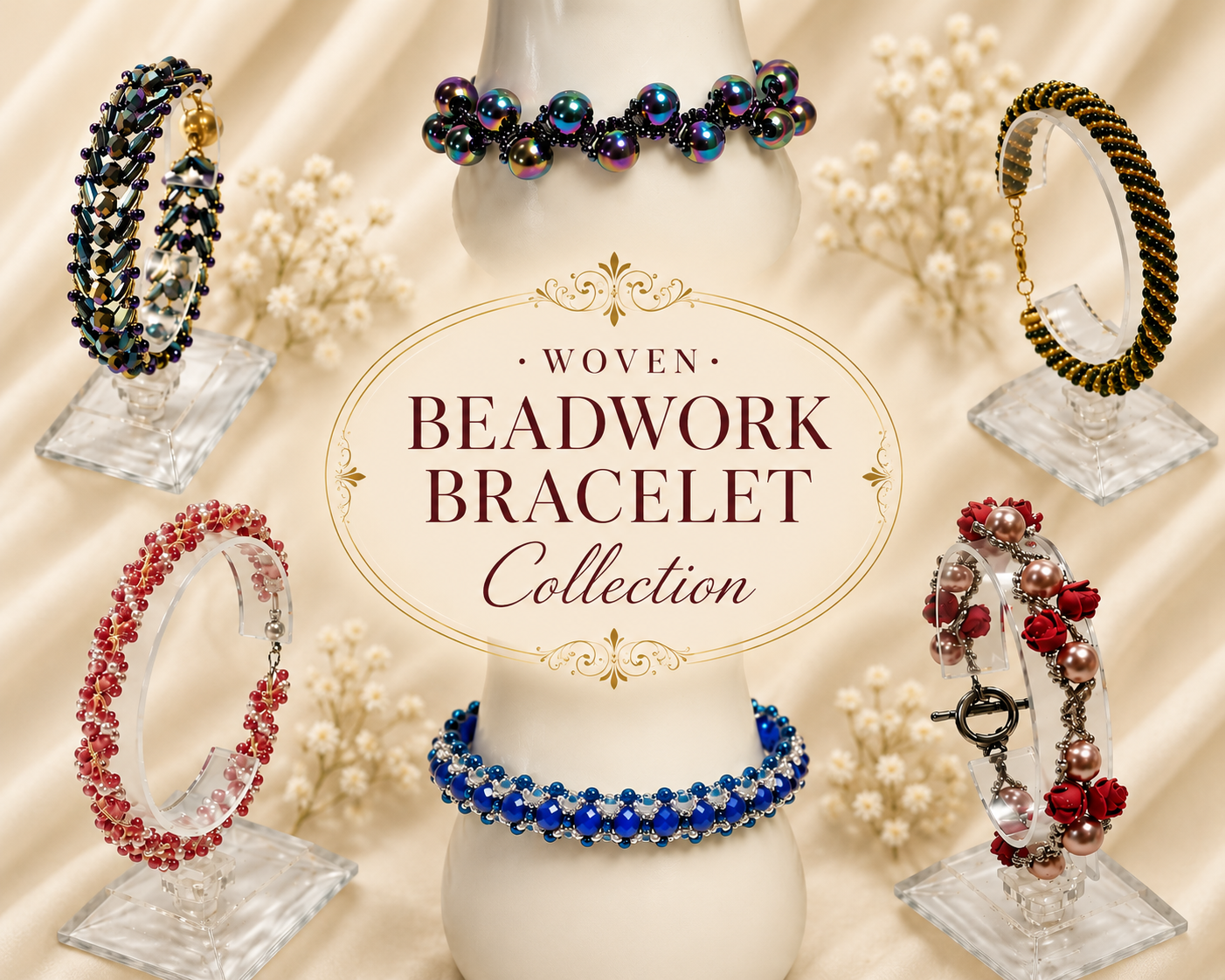 Woven Beadwork Bracelets