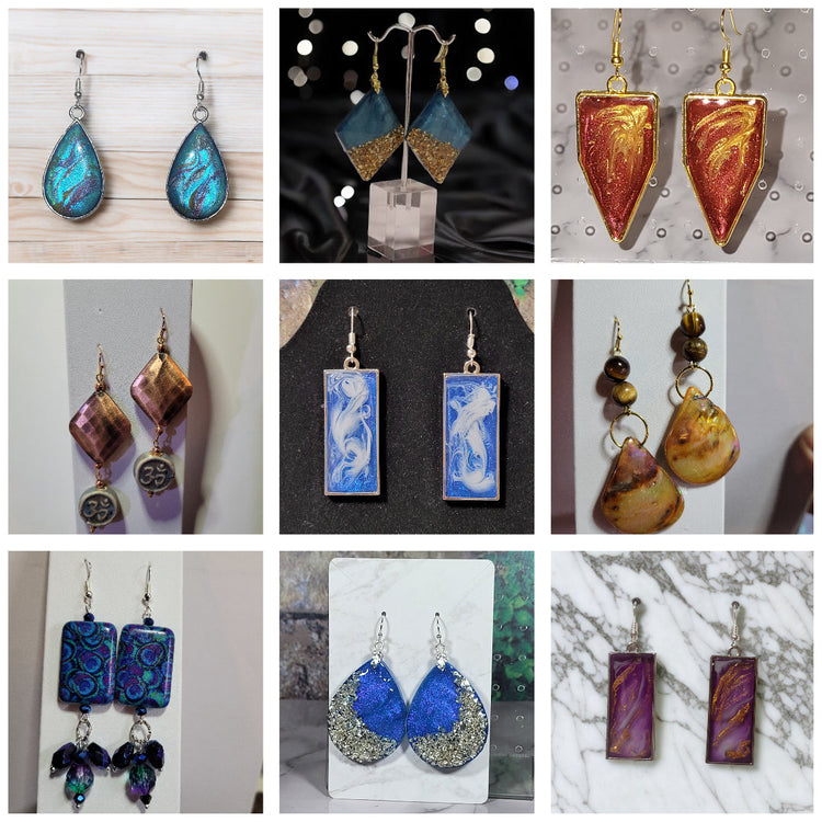 Handcrafted Dangle Earrings