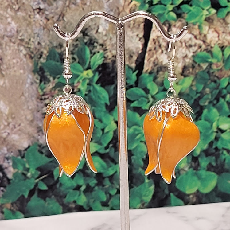 Tulip earrings