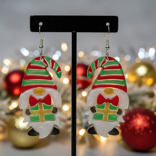 Christmas Gnome Earrings