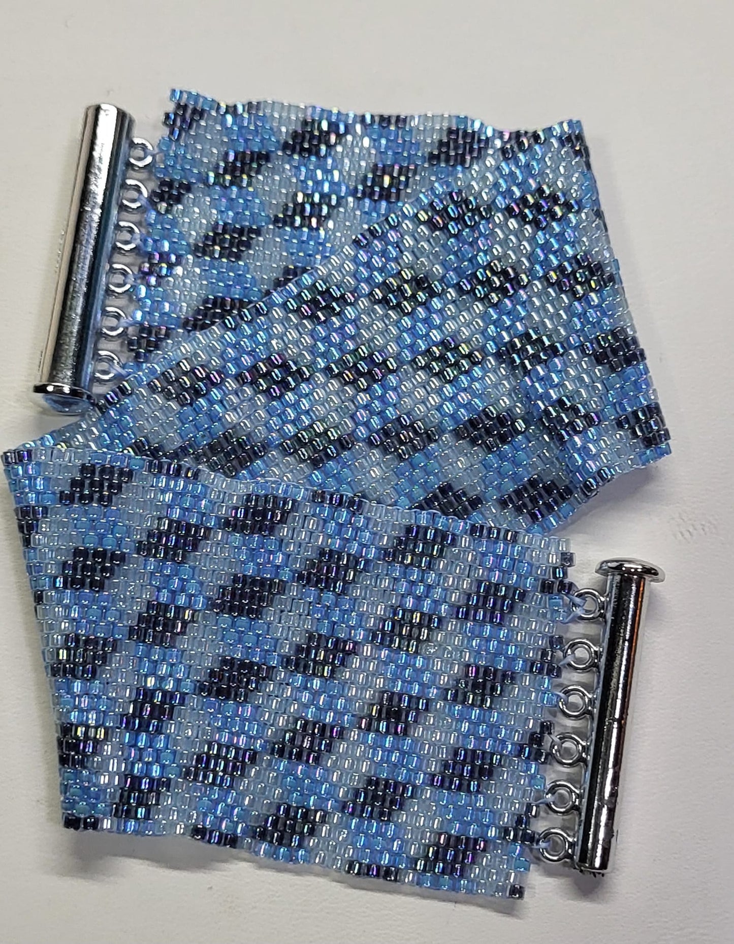 3D Cubes Beaded Bracelet