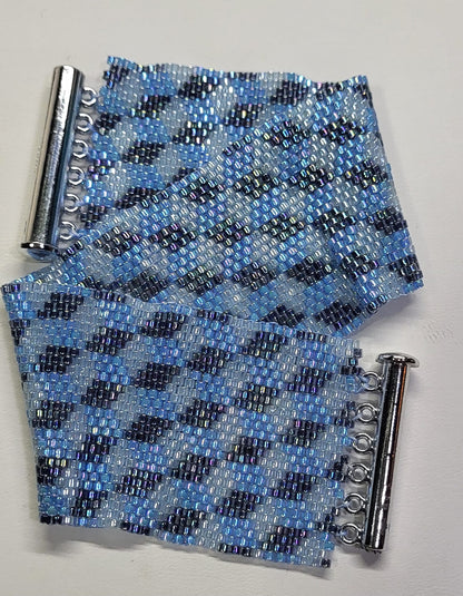 3D Cubes Beaded Bracelet