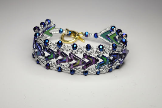 Blue magic bracelet