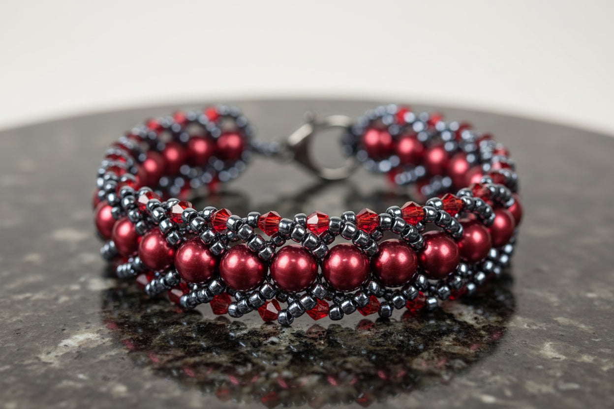 Fire and Brimstone bracelet