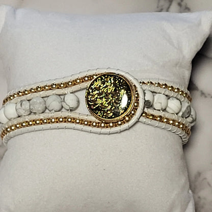 Grecian goddess cuff bracelet