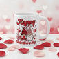 Happy Valentine's Day Gnome Couple Mug - 11oz