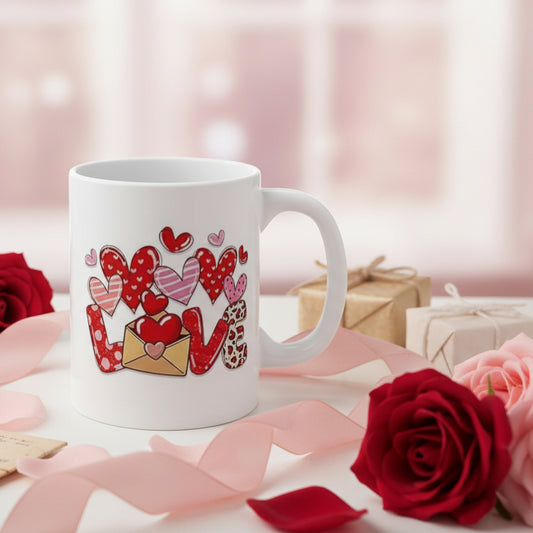 LOVE Valentine's Day Mug - 11oz