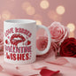 Love Kisses Valentine Wishes Mug - 11oz