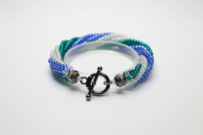 Ocean dreams spiral bracelet