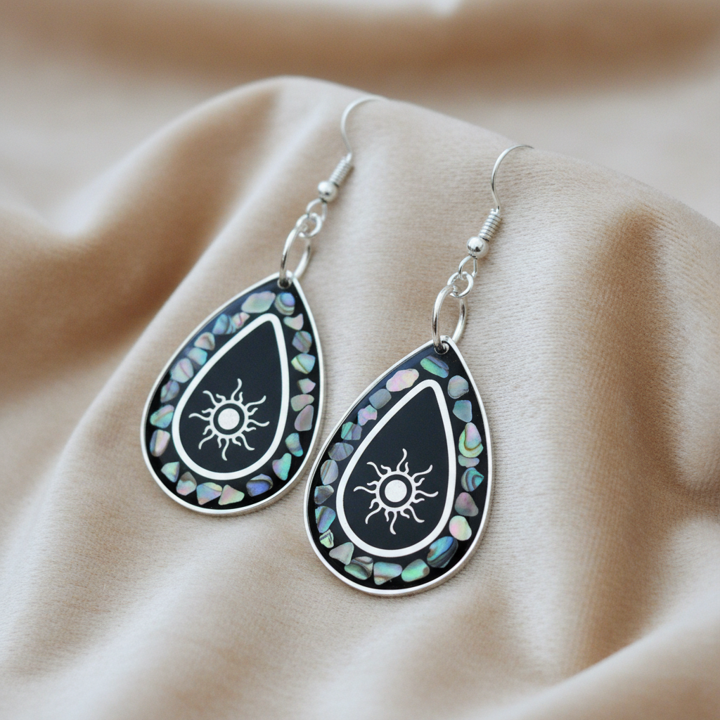 Angled view - all black resin