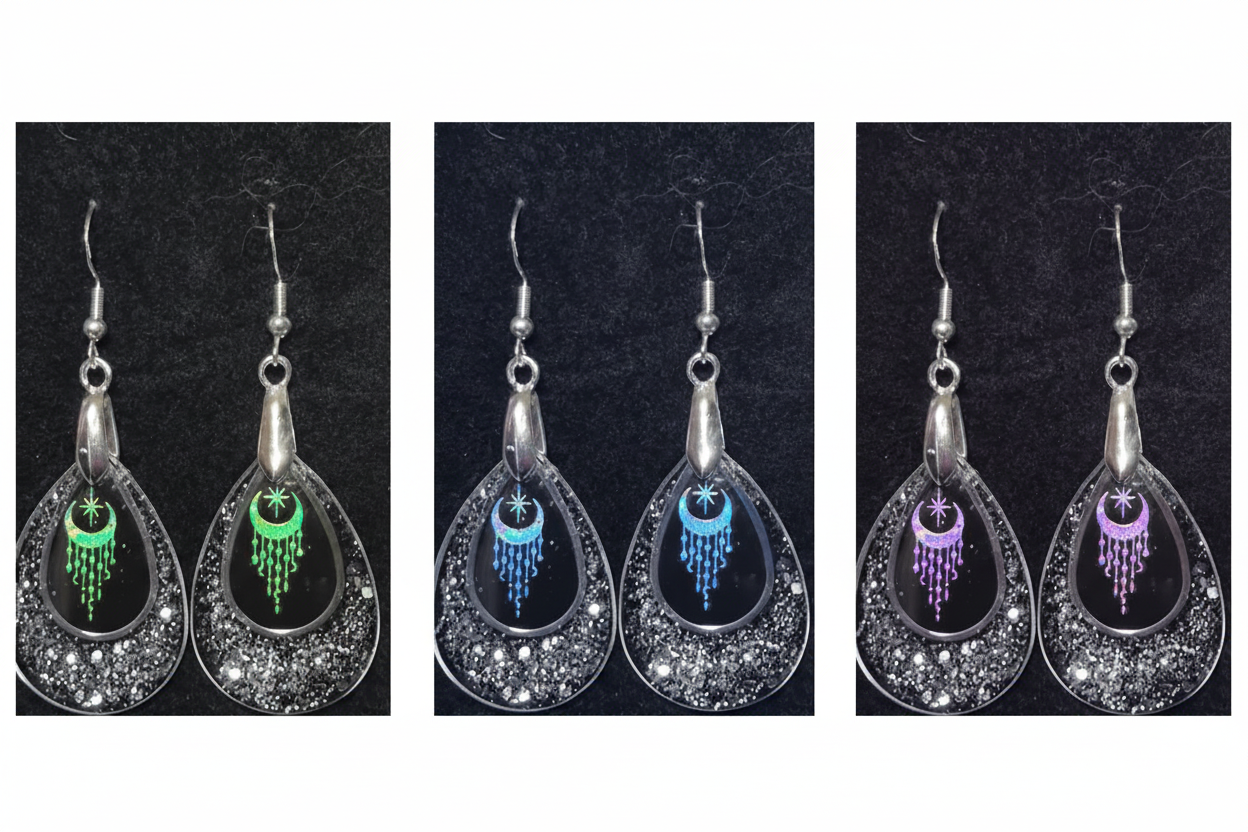 Color-changing effect comparison