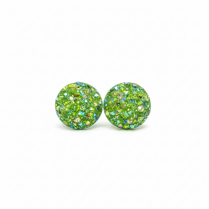 Druzy Stud Earrings