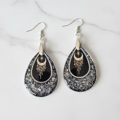 Professional shot with fish hook ear wires