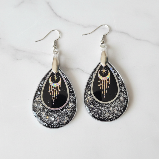 Professional shot with fish hook ear wires