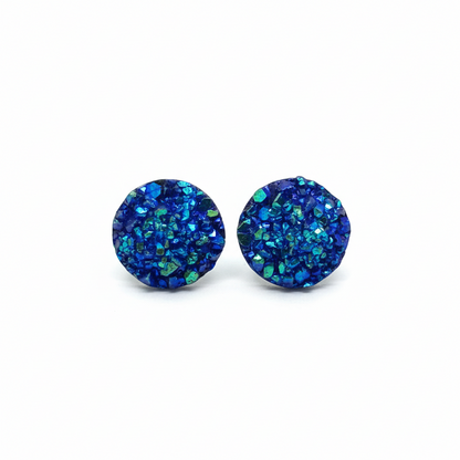 Druzy Stud Earrings